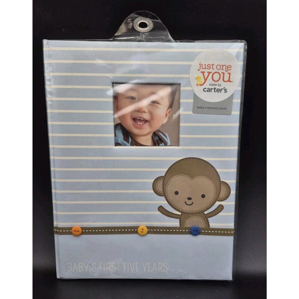 Baby's First Five Years Memory Book Just One You by Carters 11.5x9